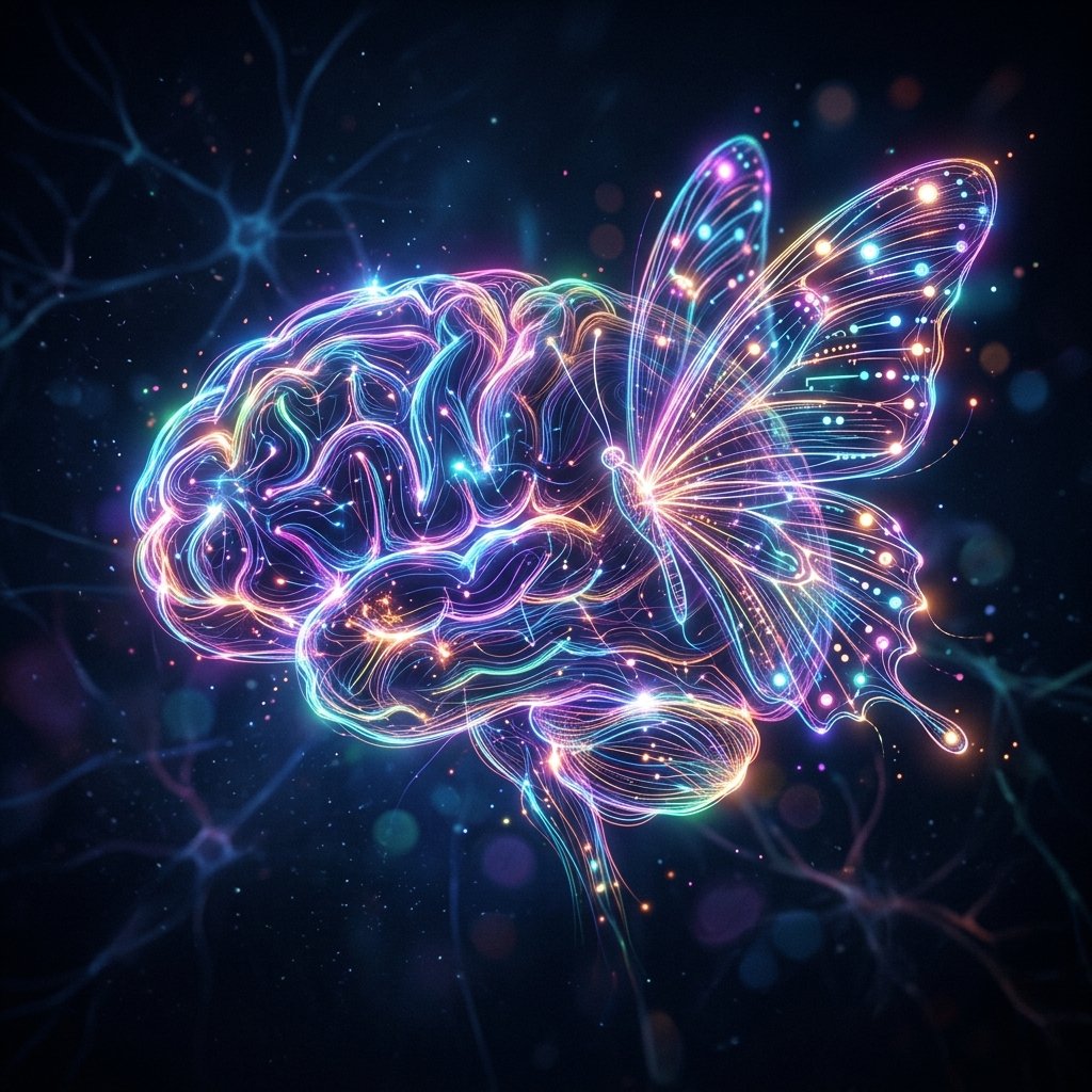 Símbolo de neurodiversidade artística
